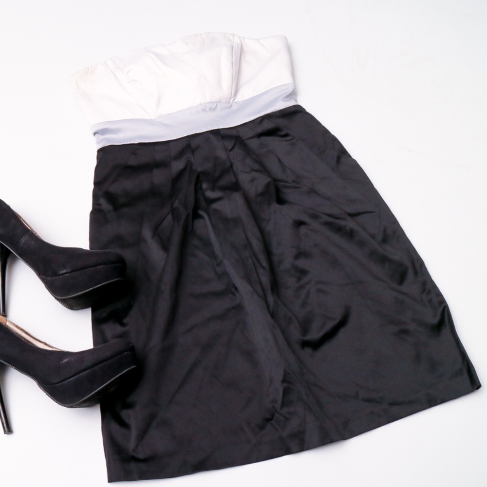 Black and White Cocktail Dress